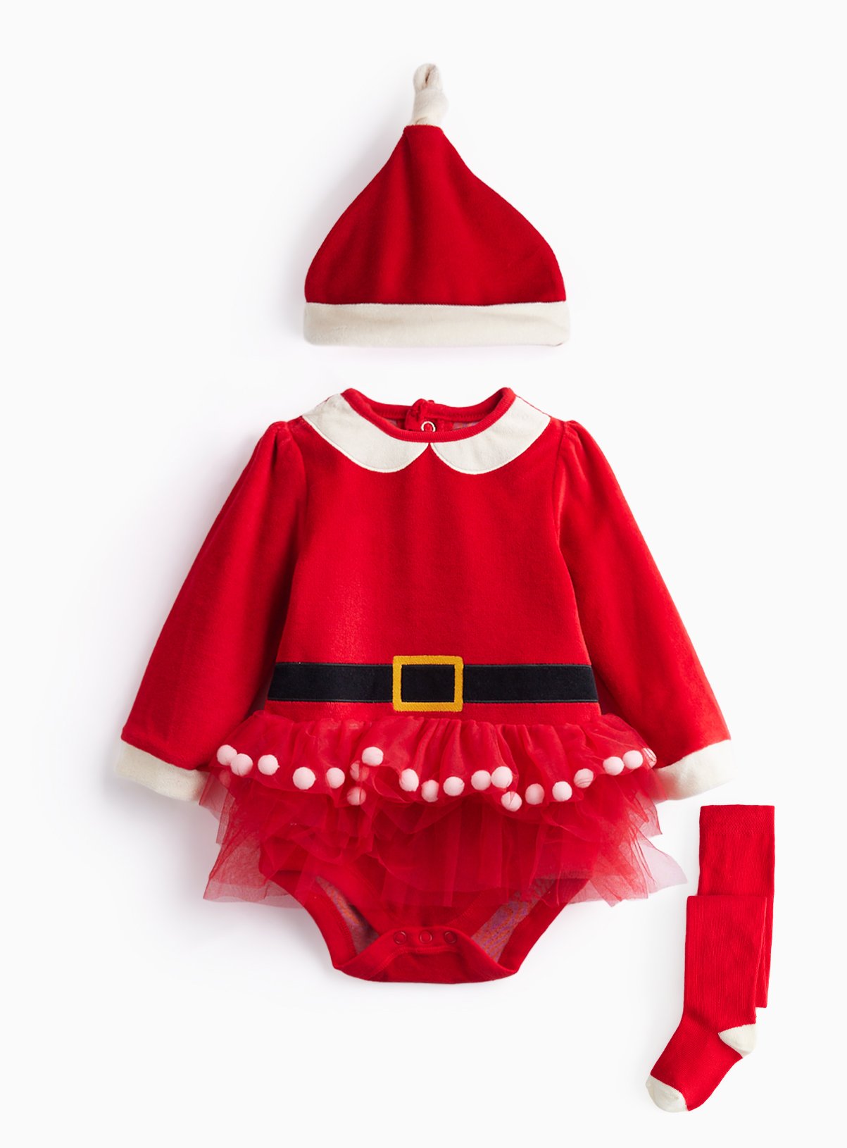 Santa Tutu 3 Piece Set 