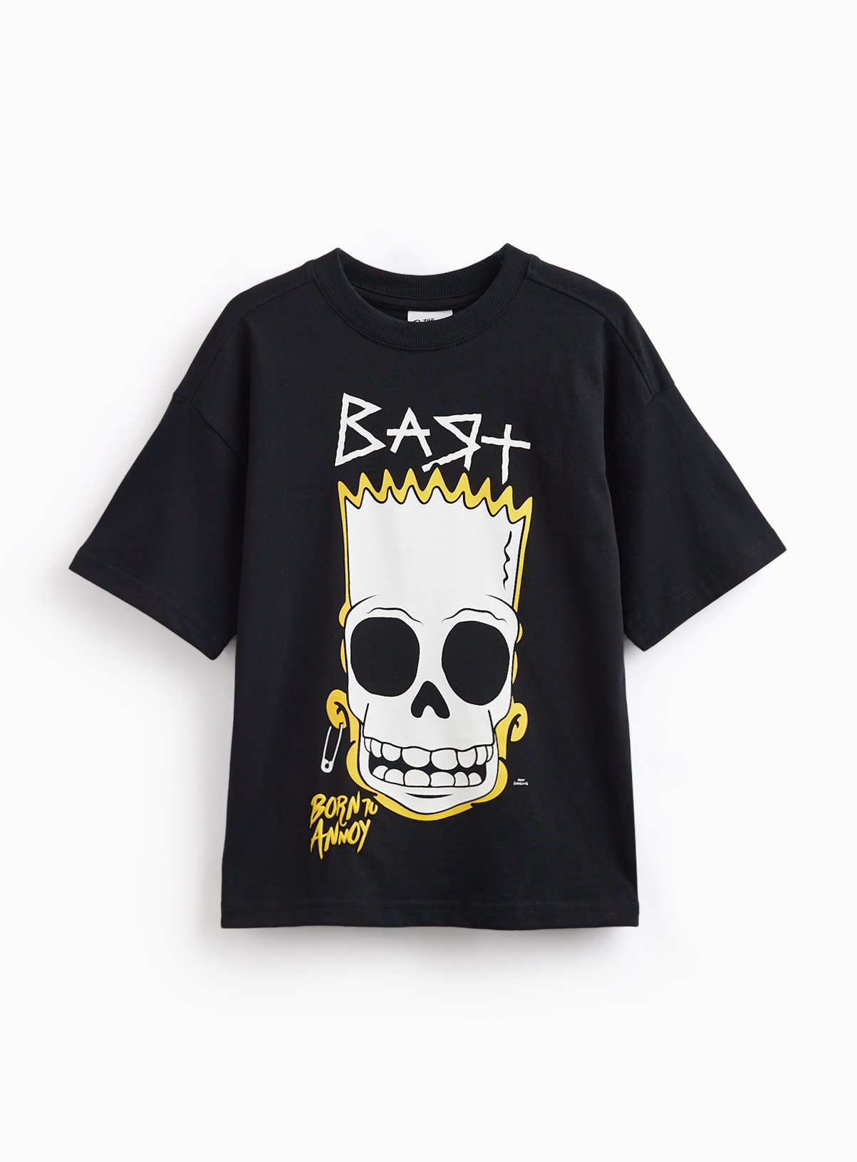 Halloween Disney Bart Simpsons Graphic Print T-Shirt 8 years