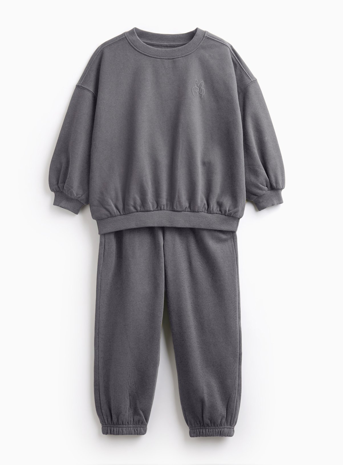 Charcoal Sweat Set 7 years