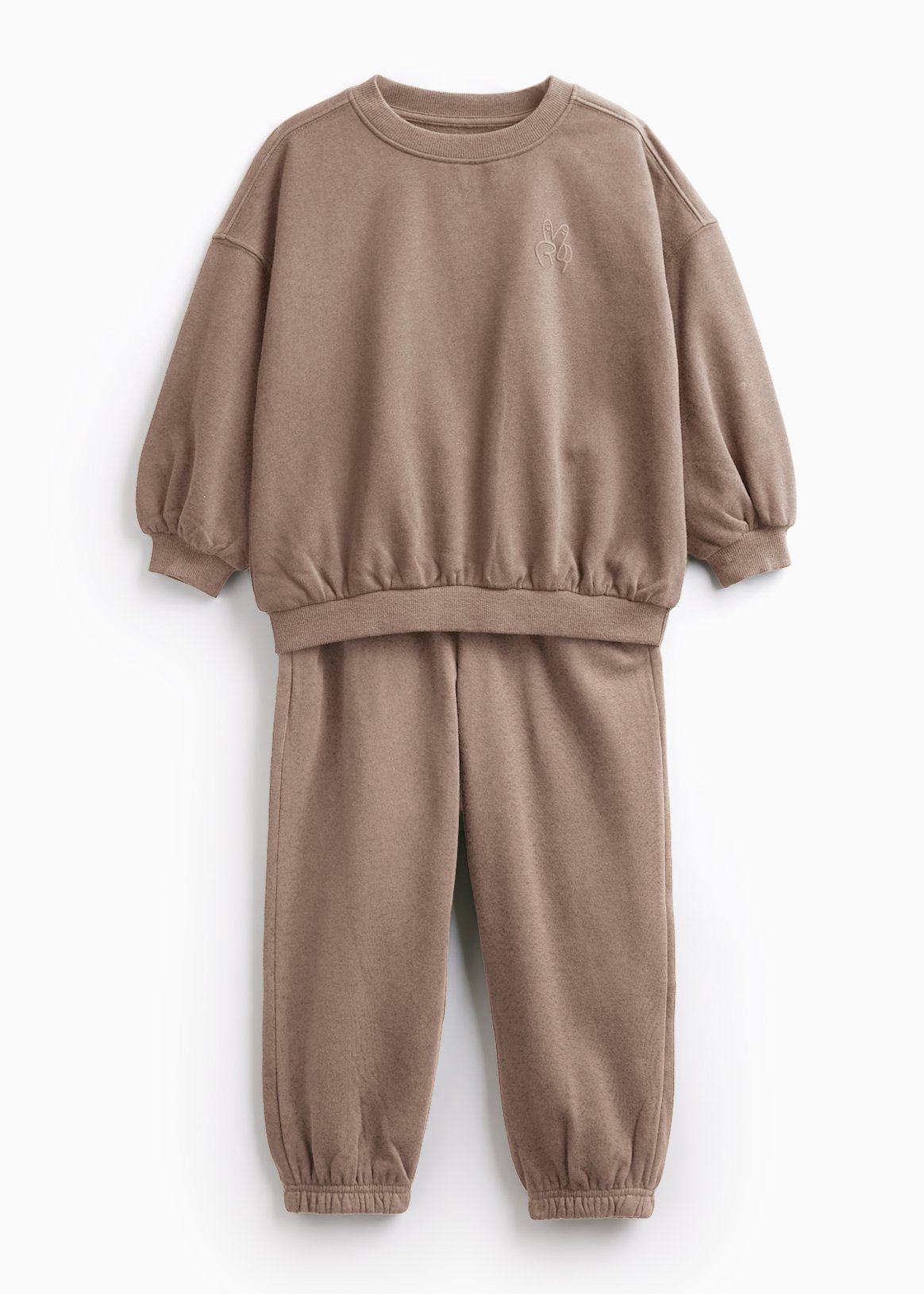 Light Brown Sweat Set 6 years