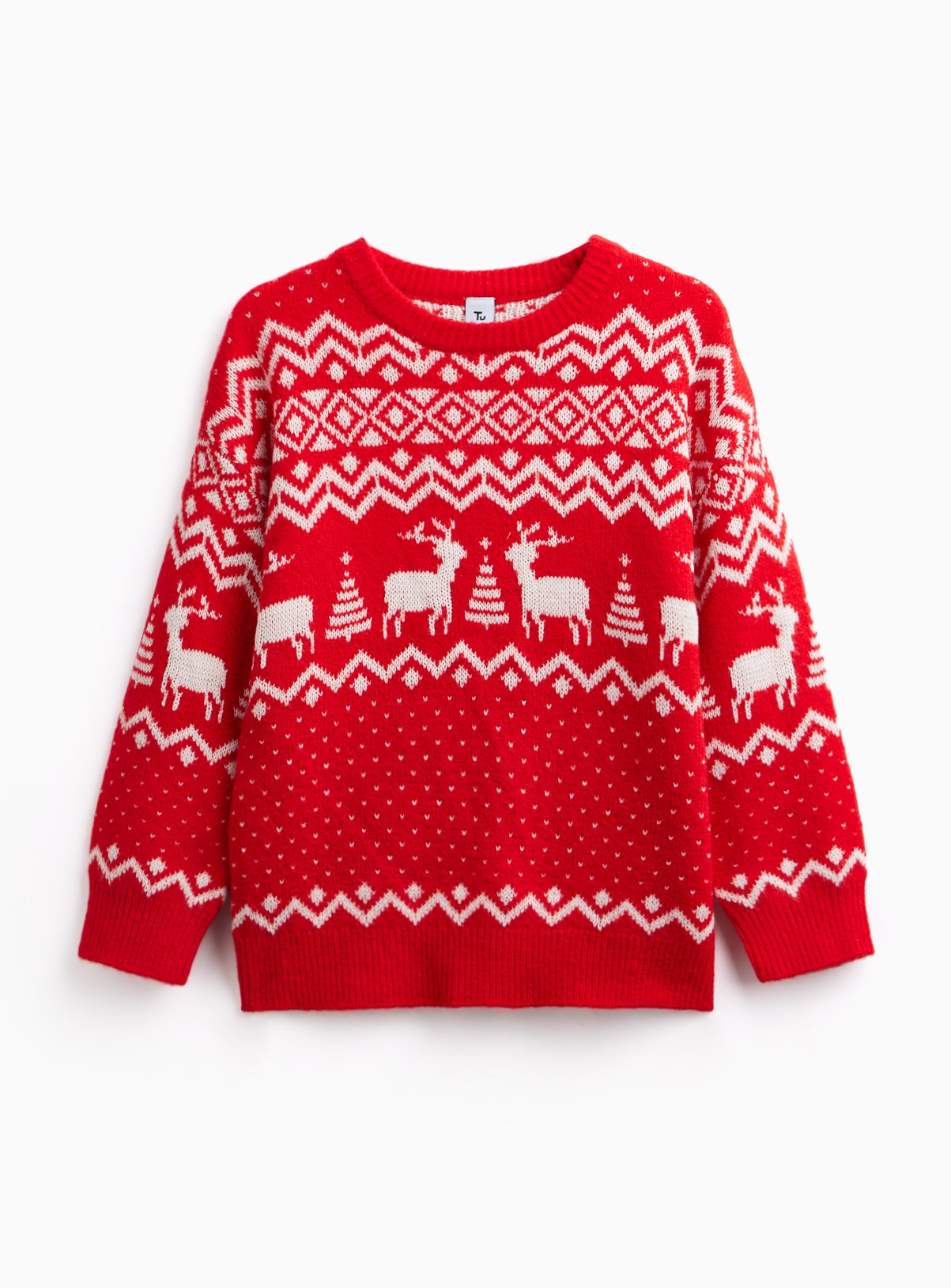 Family Matching Traditional Fairisle Christmas Jumper 