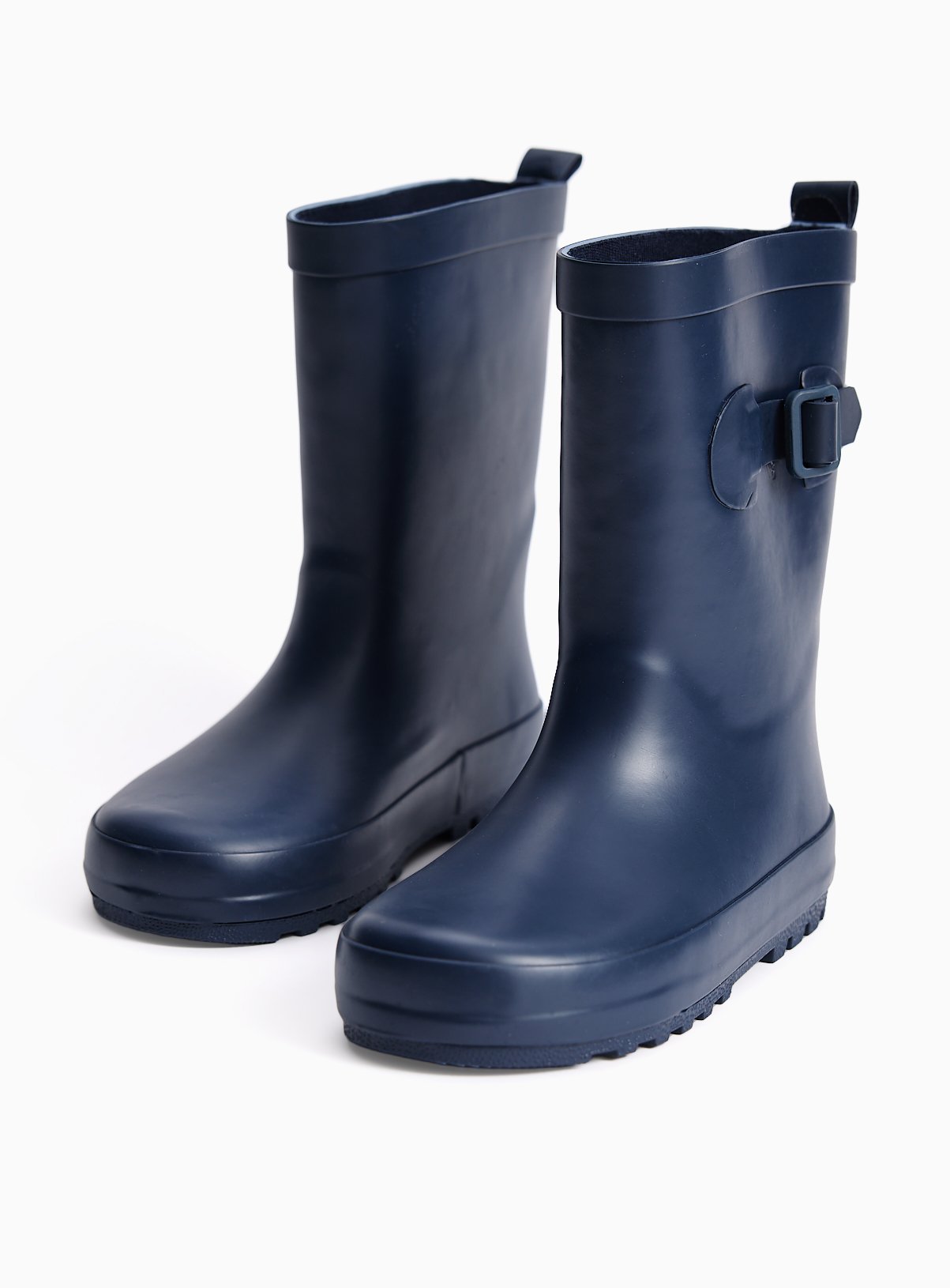 Navy Wellies 