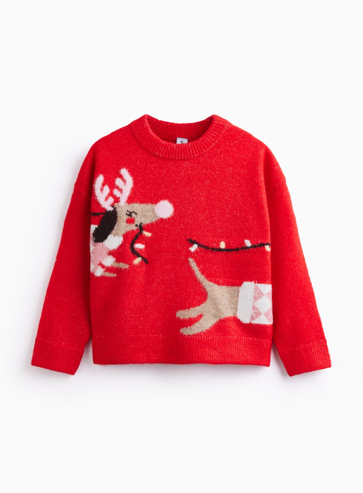 Family Matching Kids' Christmas Dog Jumper 