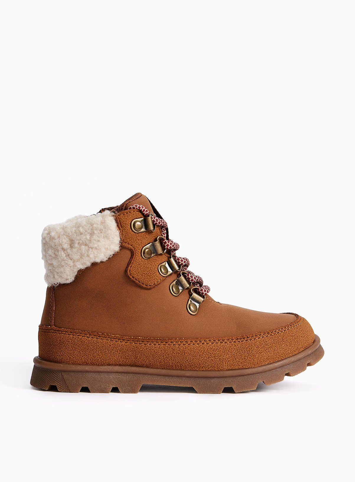 Tan Borg Lace-Up Boots 