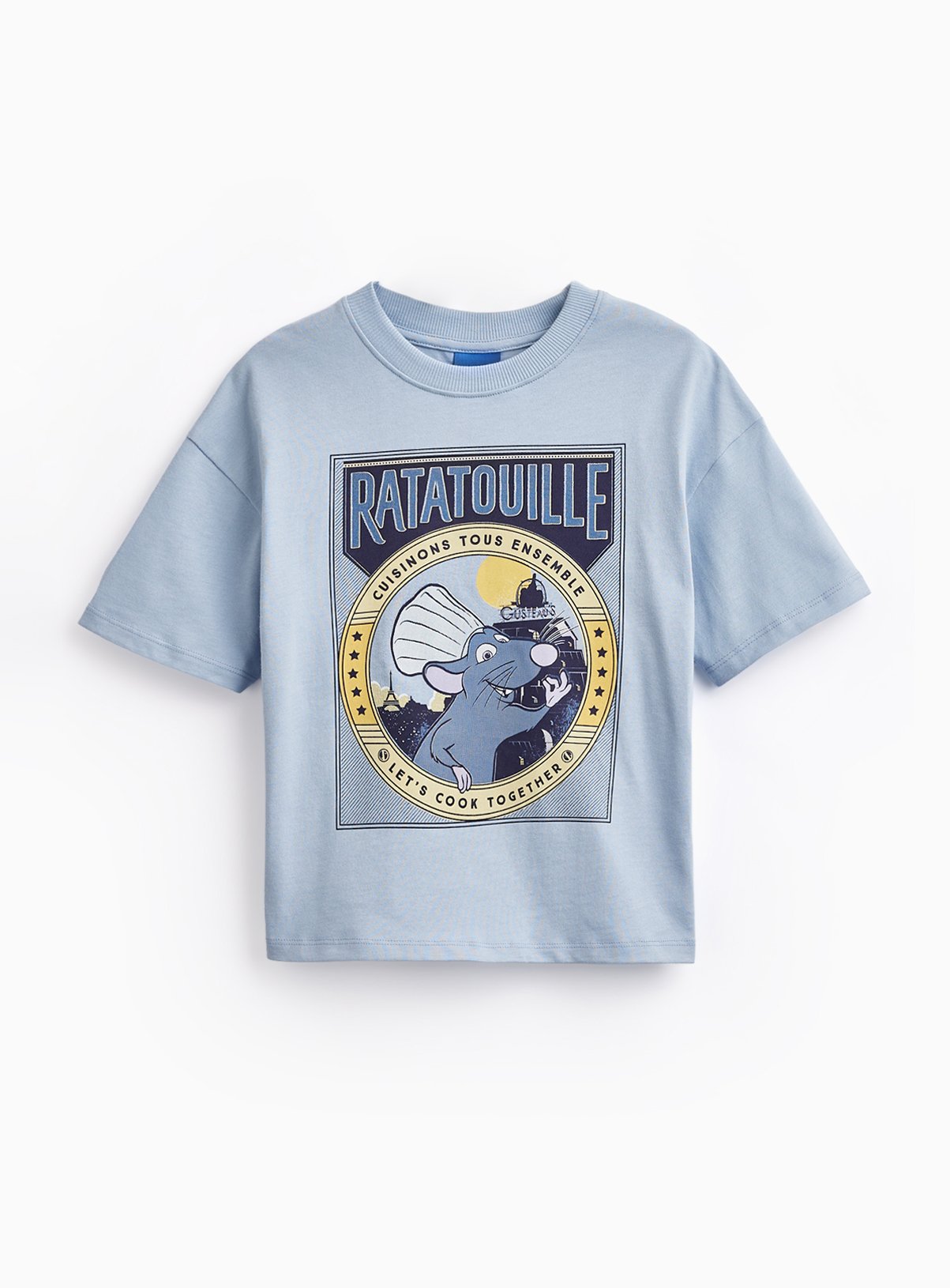 Blue Ratatouille Graphic T-Shirt 