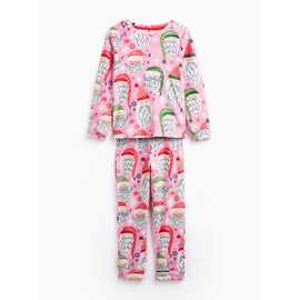 Family Matching Santa Heads Pyjamas