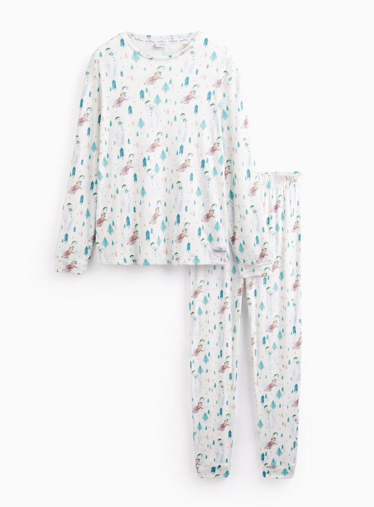 The Snowman Cream 2-Piece Pyjama Set 