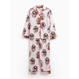 Pink Dog Pyjamas 2 Piece Set