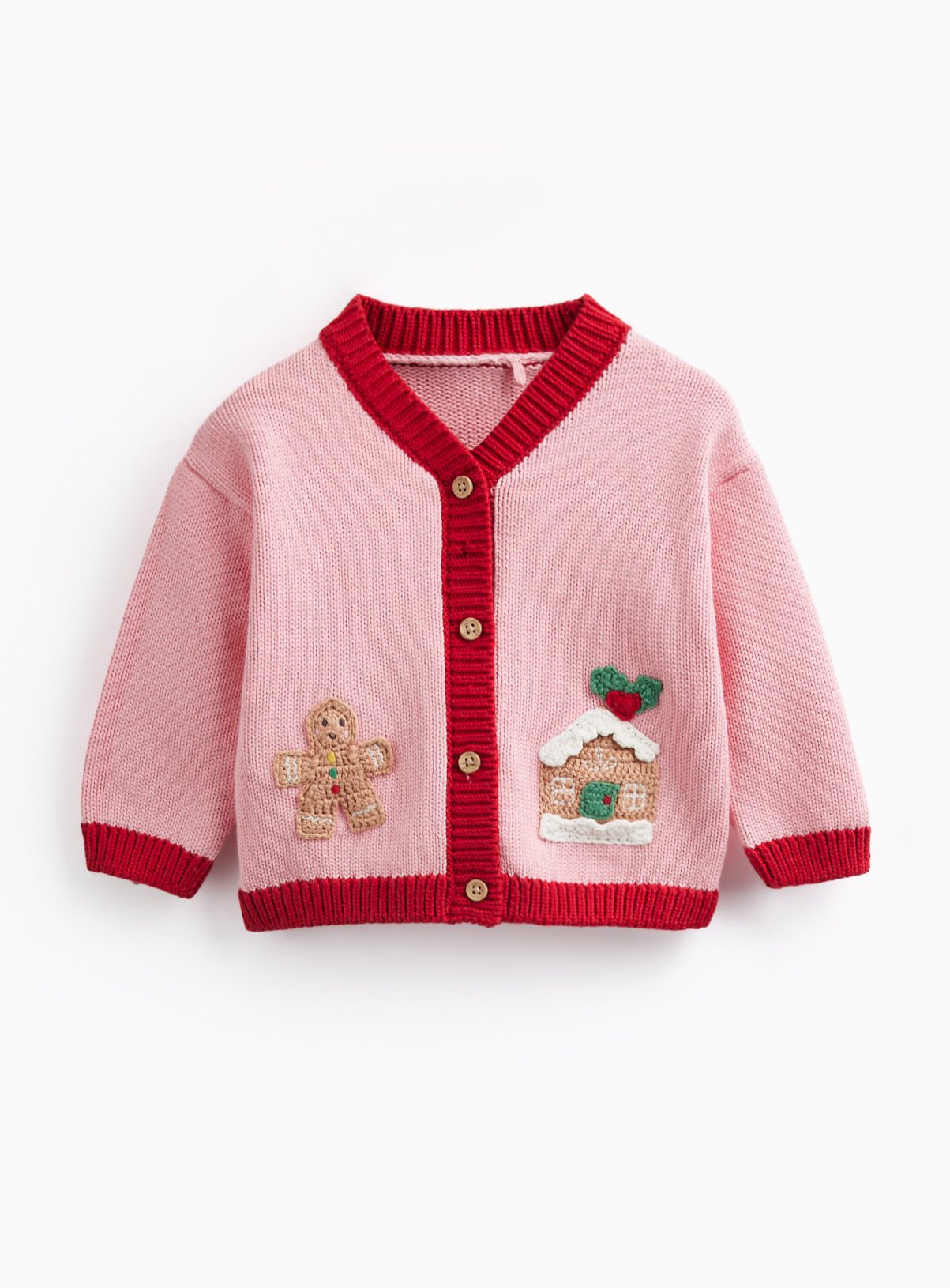 Pink Gingerbread Cardigan 