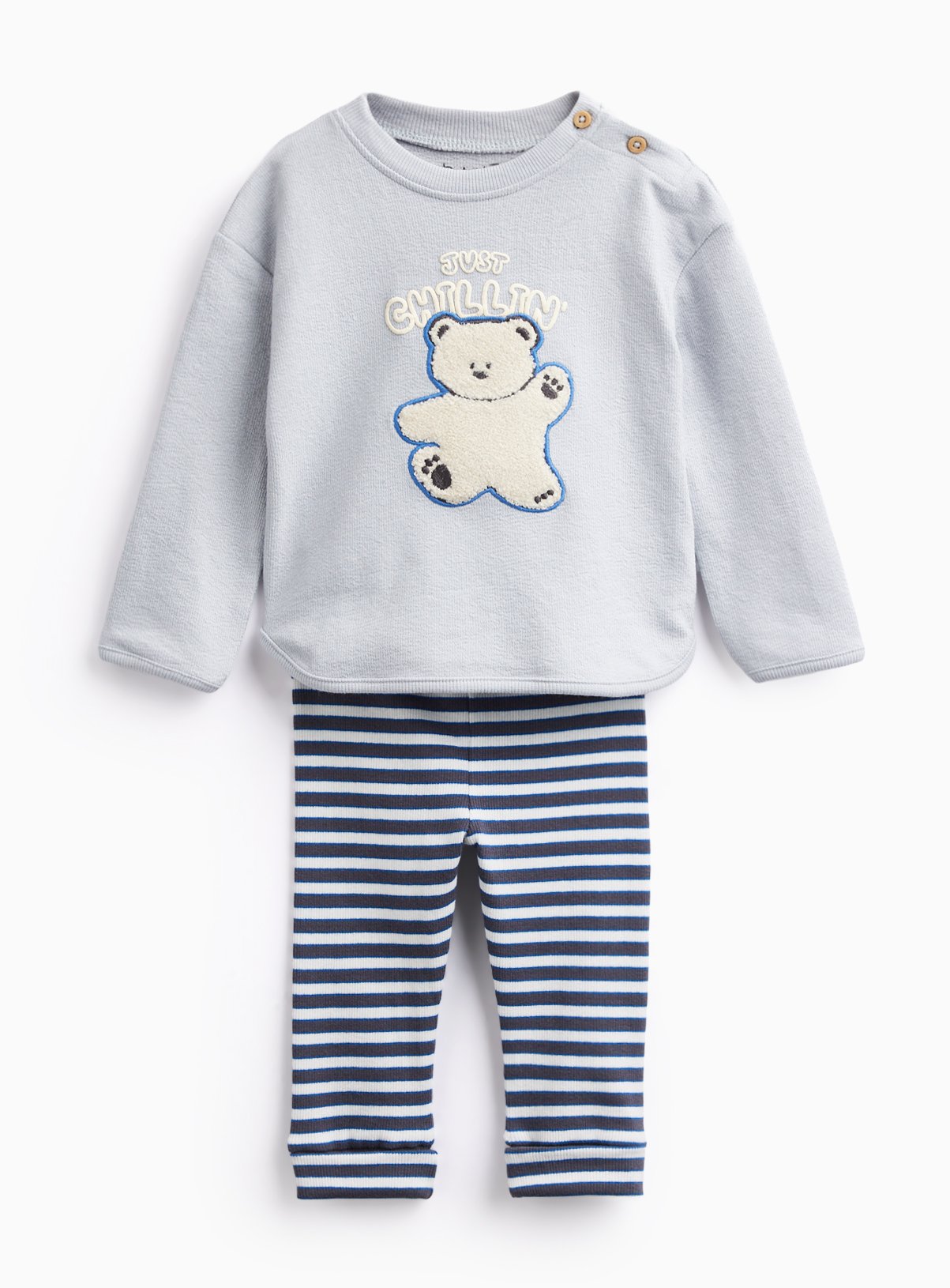 Chillin Bear Top & Leggings Set 