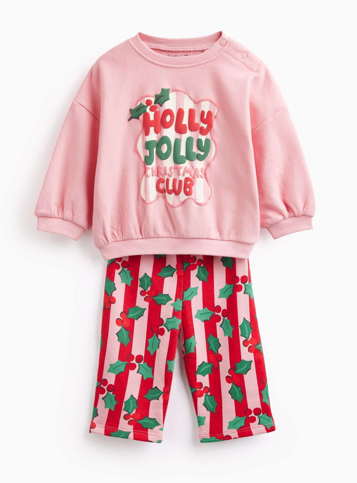 Holly Jolly Christmas Club Pyjama Set 