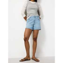 Denim A Line Shorts