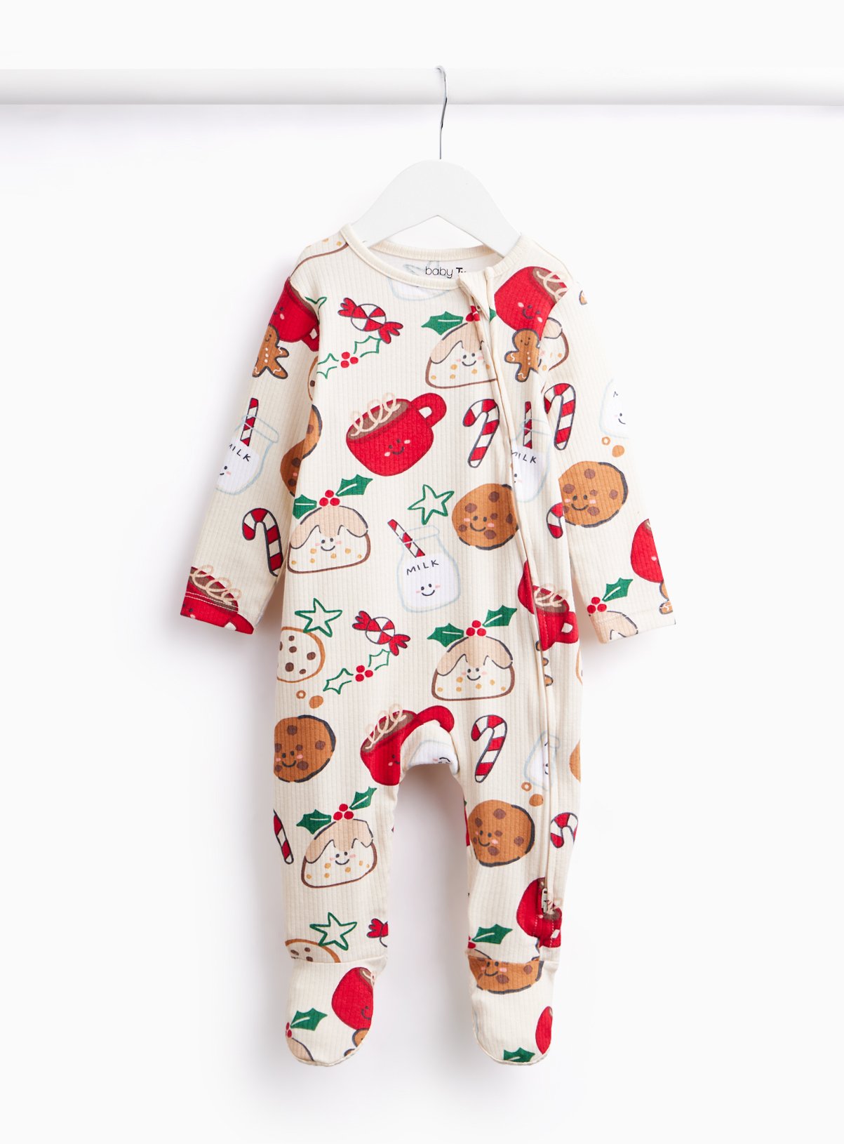 Christmas Treats Zip Sleepsuit 