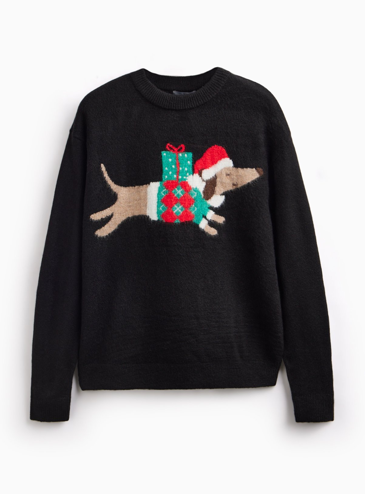 Family Matching Festive Sausage Dog Jumper 
