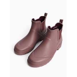 Dark Red Ankle Wellies
