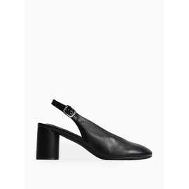 Swung Toe Slingback Heels