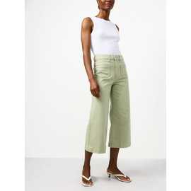 Cropped Wide Leg Jeans