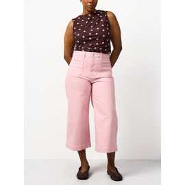 Cropped Wide Leg Jeans