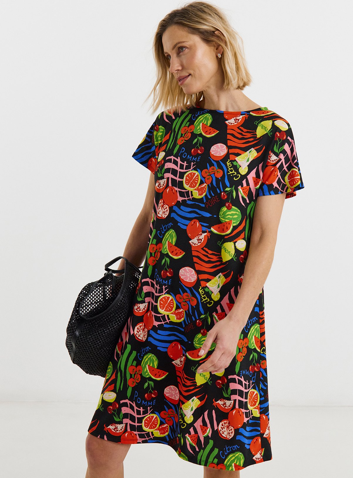 JD WILLIAMS Soft Touch Jersey Swing Dress 8