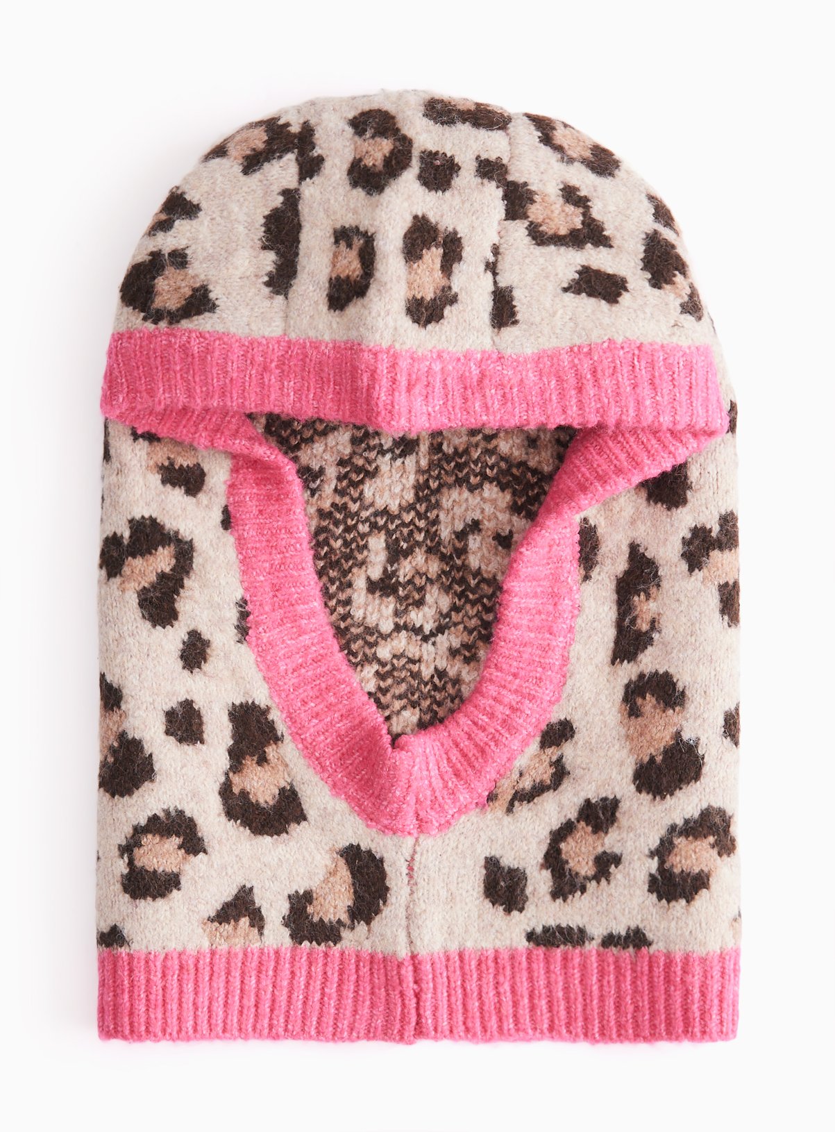 Leopard Print Balaclava 