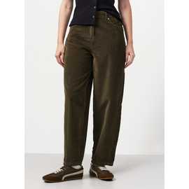 Corduroy Barrel Trousers