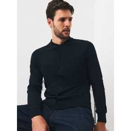 Merino Wool Long Sleeve Cardigan
