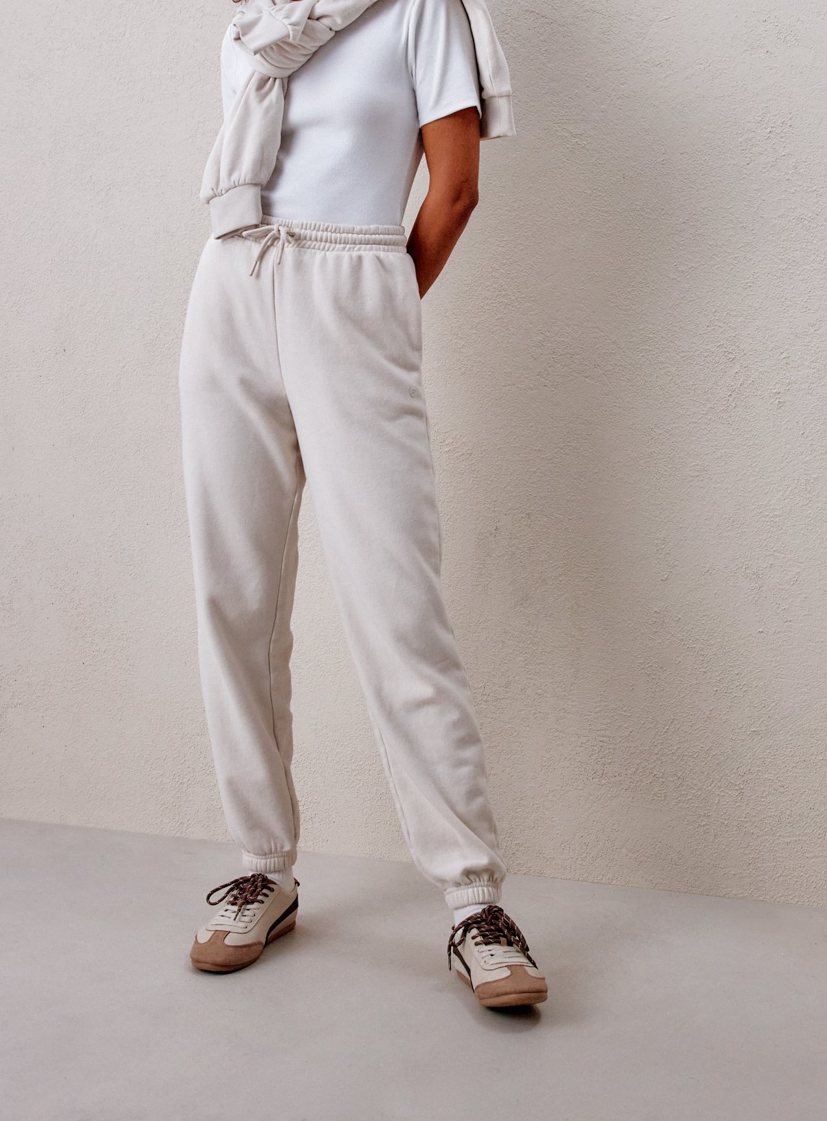 REAKTIV Grey Logo Jogger Co-ord L