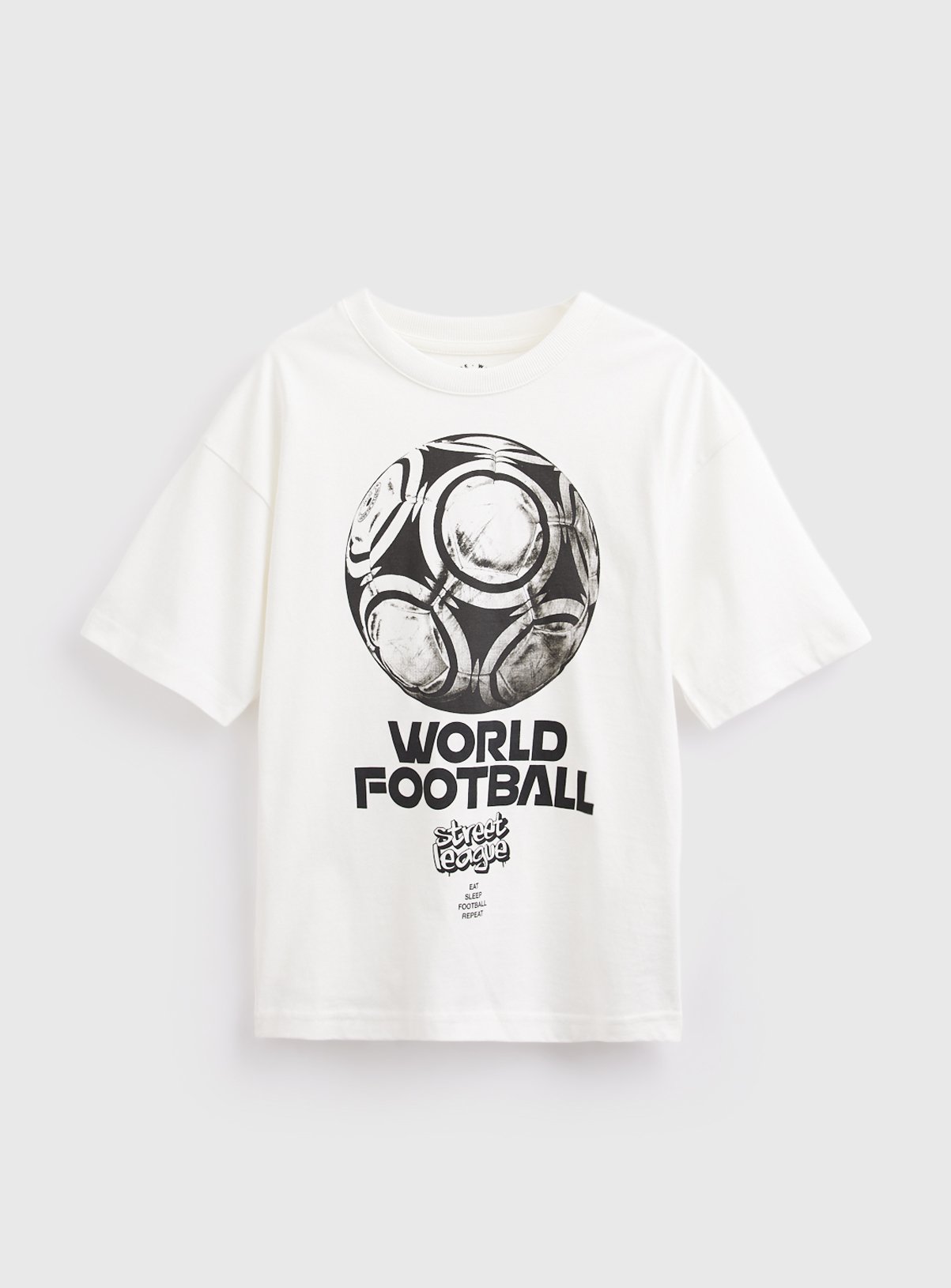 World Football Graphic Print T-Shirt 