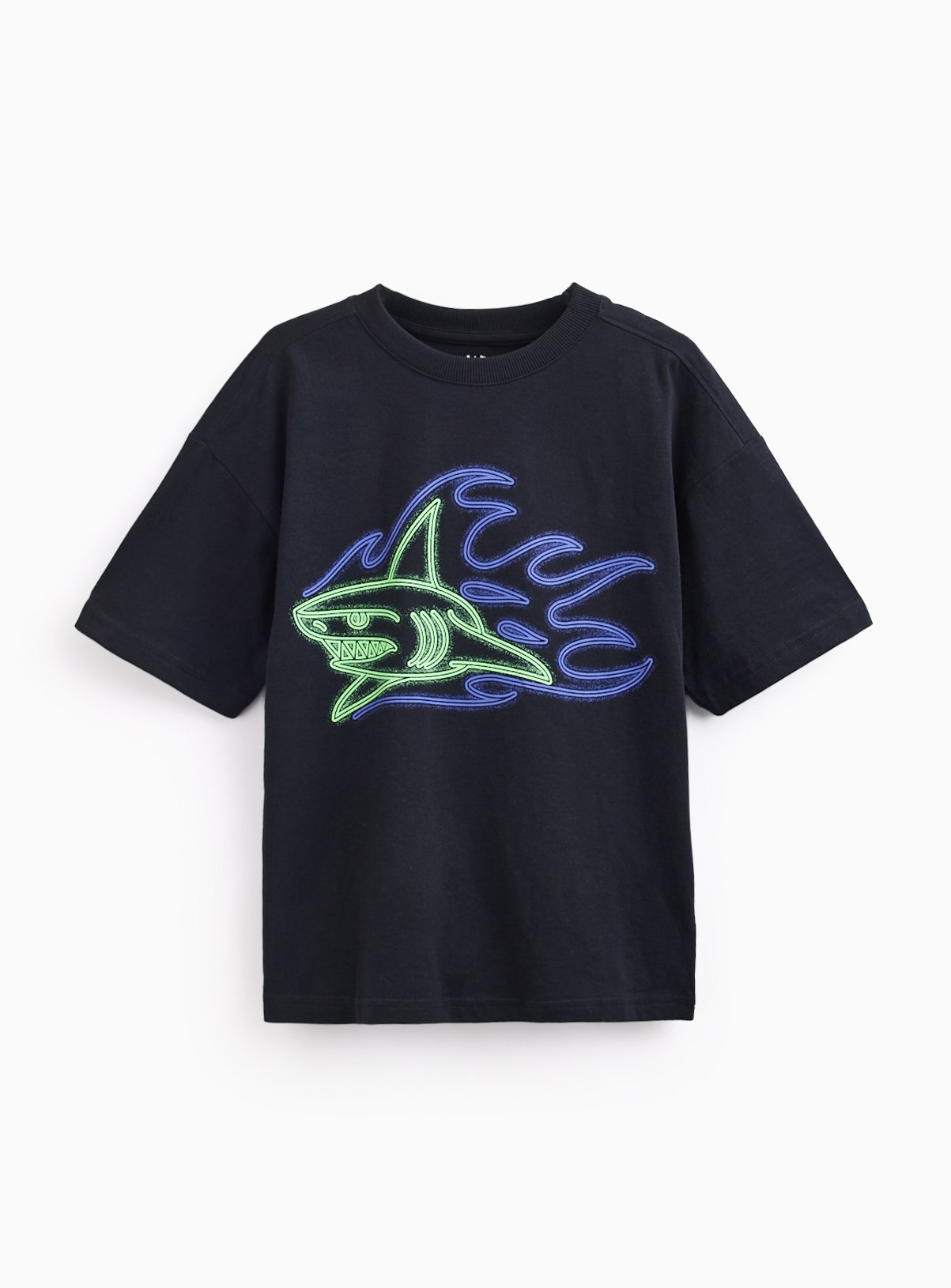 Shark Graphic Print T-Shirt 6 years