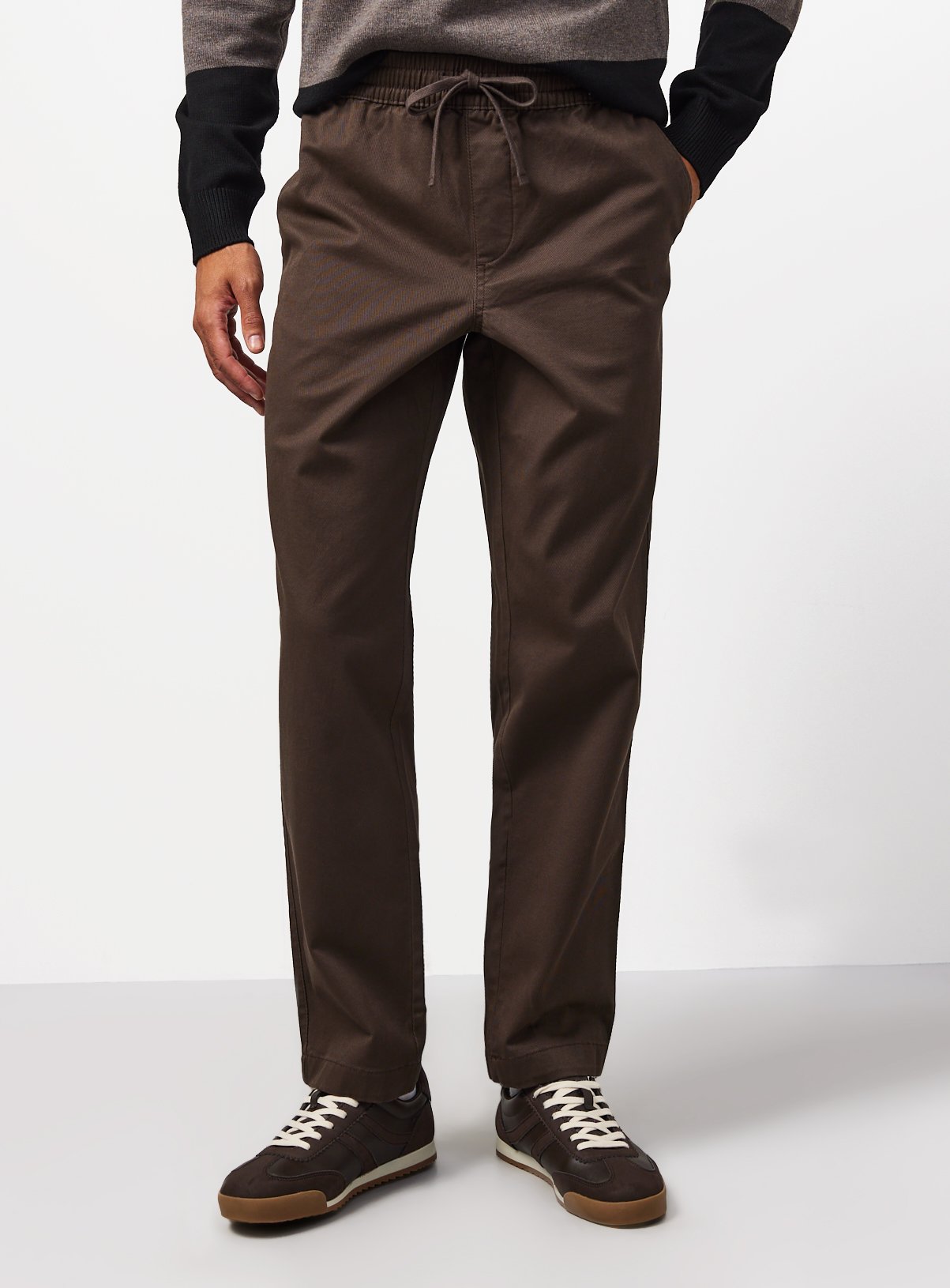Pull-On Cotton Rich Trousers 
