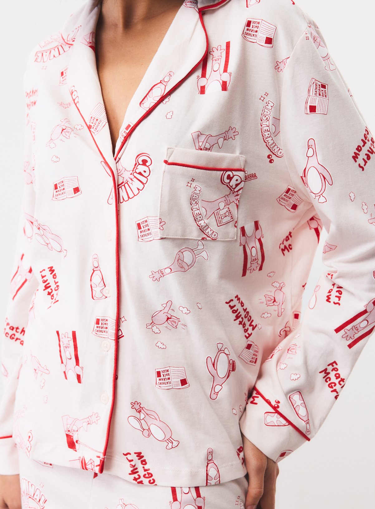 Wallace & Gromit Traditional Pyjama Set 