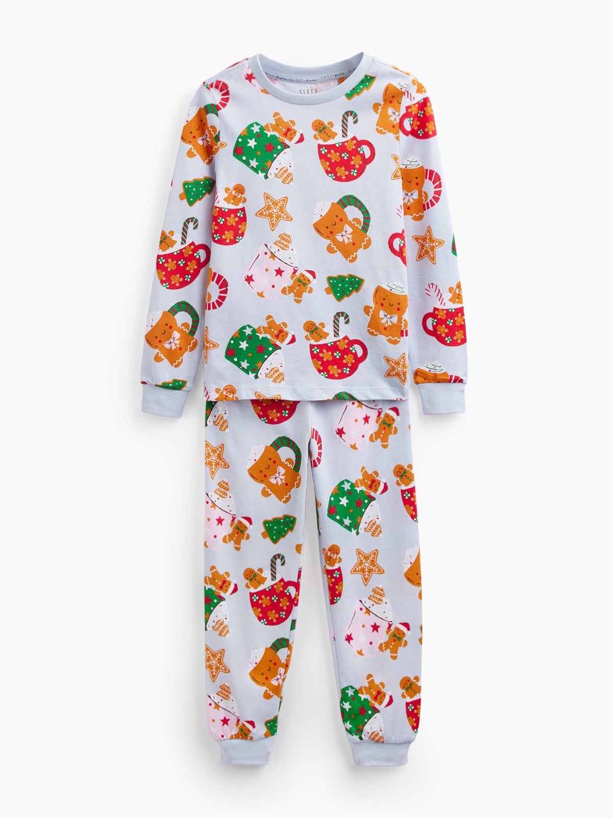 Gingerbread Mug Christmas Pyjama Set 