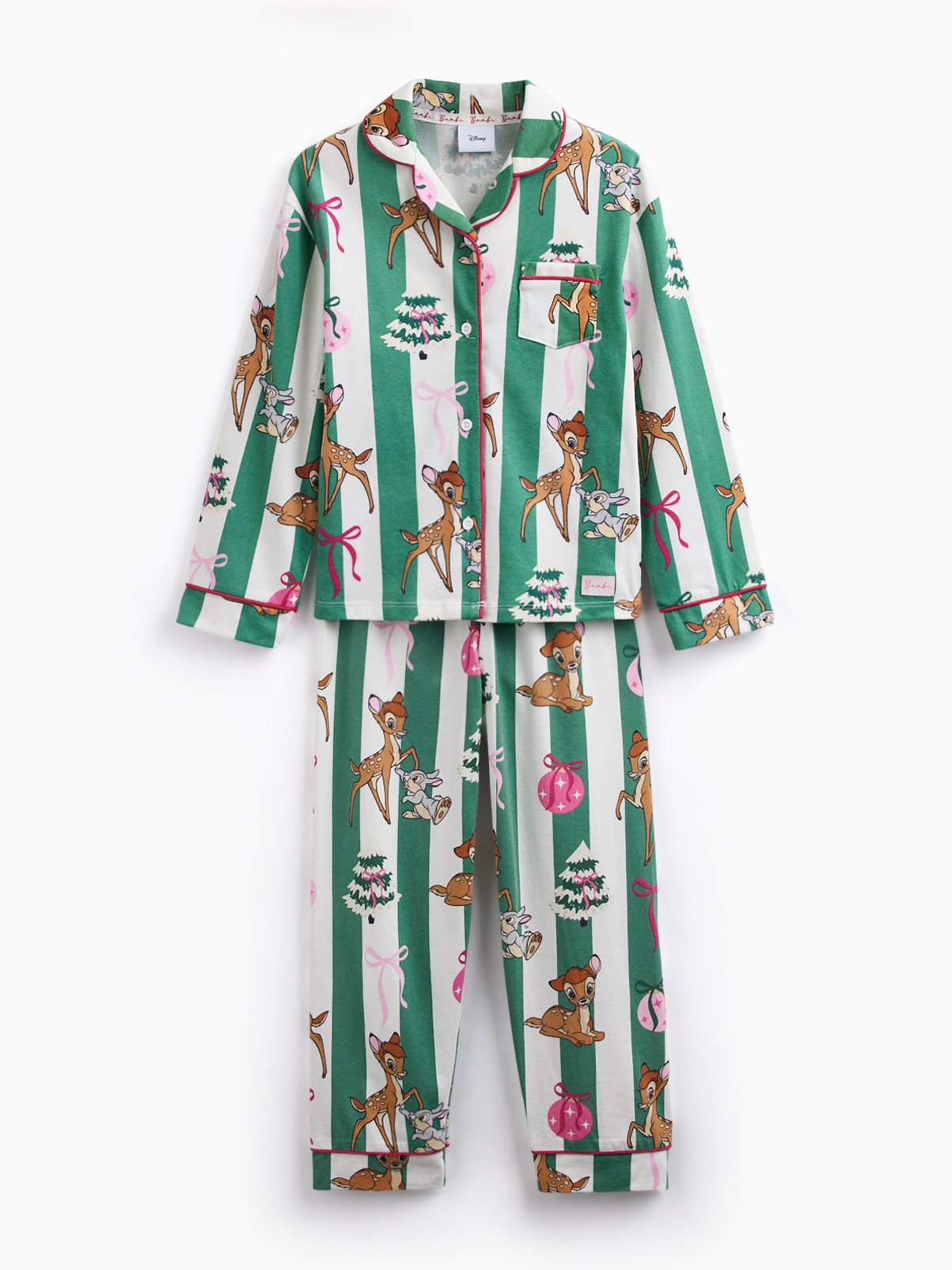 Family Matching Bambi Christmas Pyjama Set 