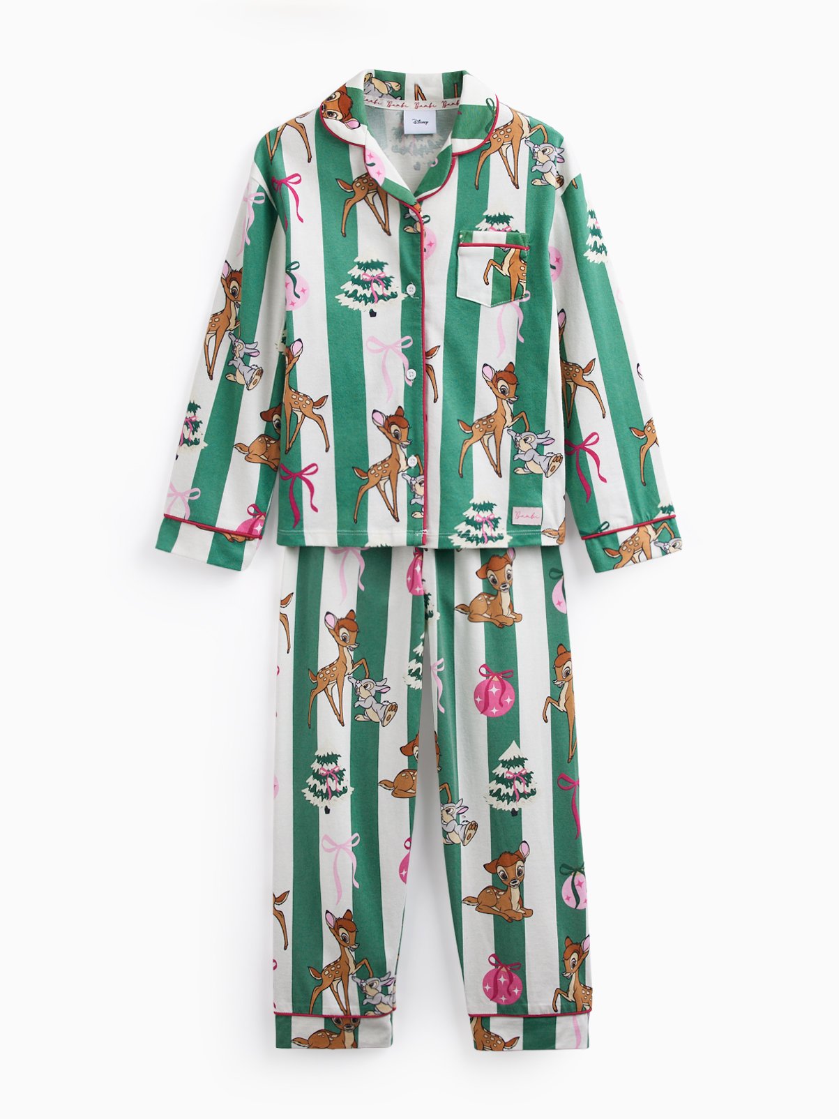 Family Matching Bambi Christmas Pyjama Set 