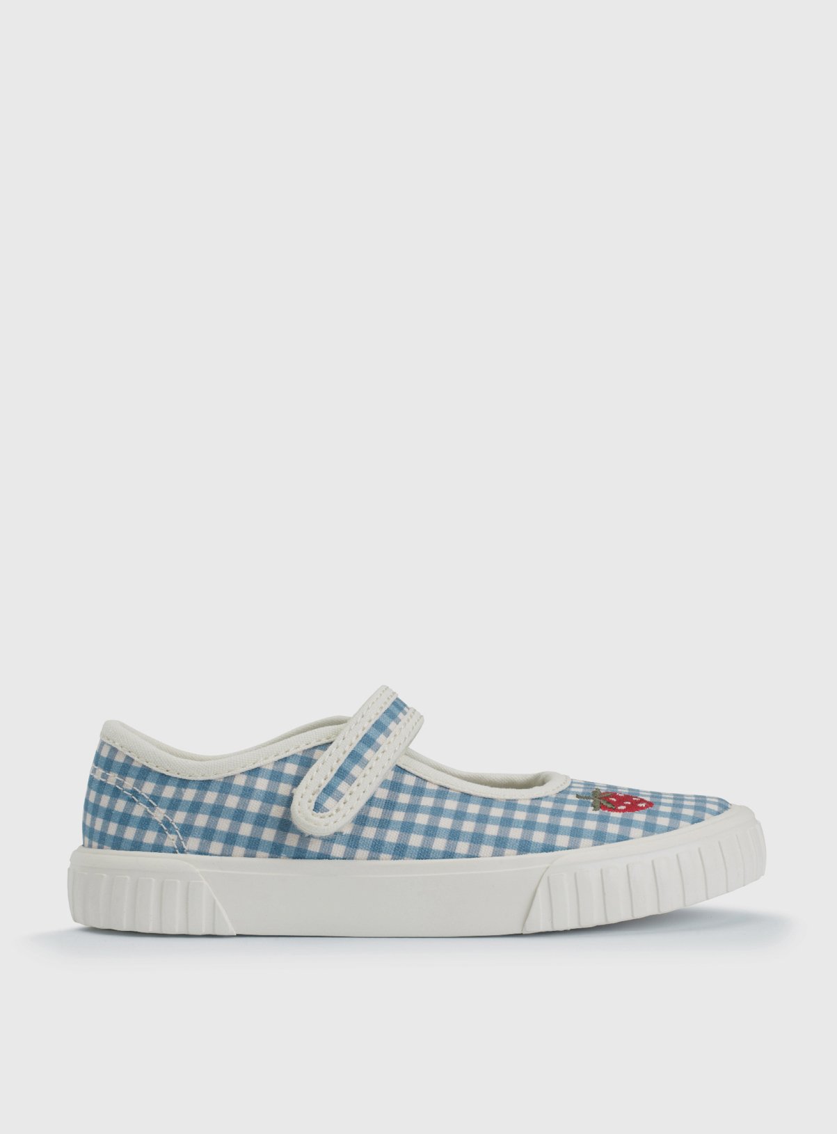 START-RITE Lemonade Denim Blue Gingham Canvas 