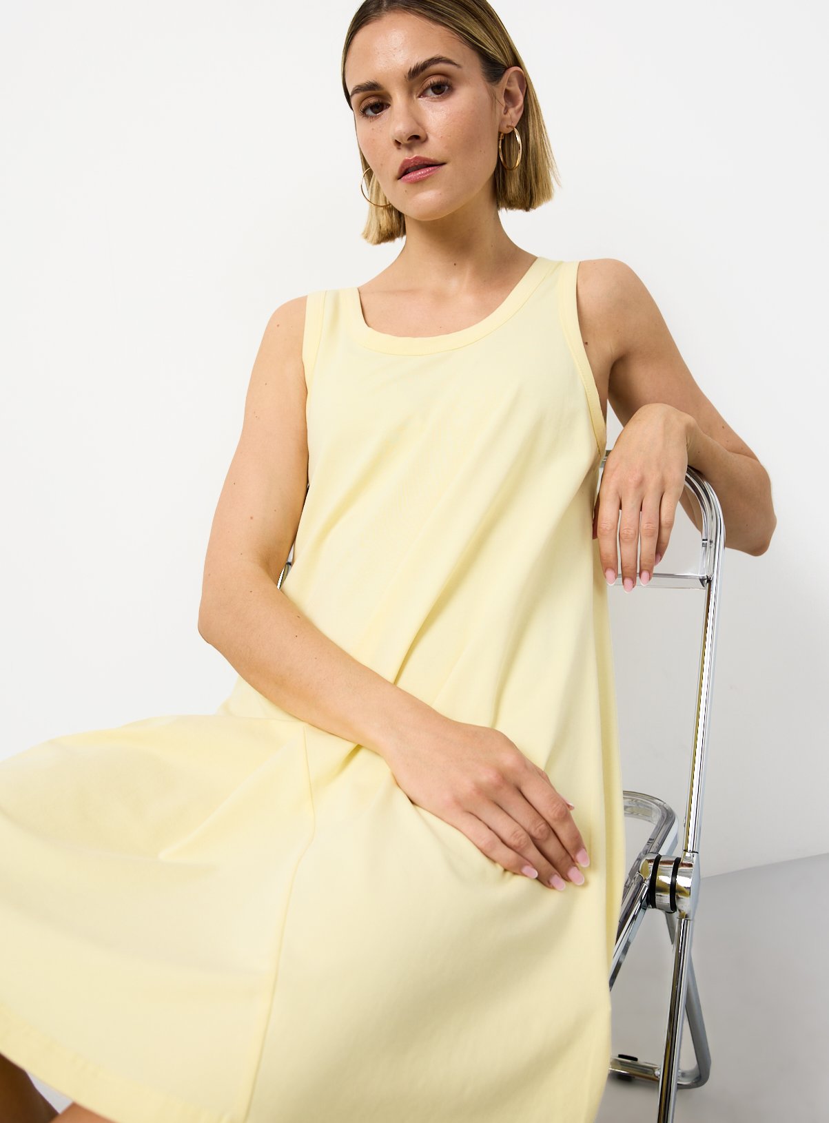 Jersey Mini Panel Dress 