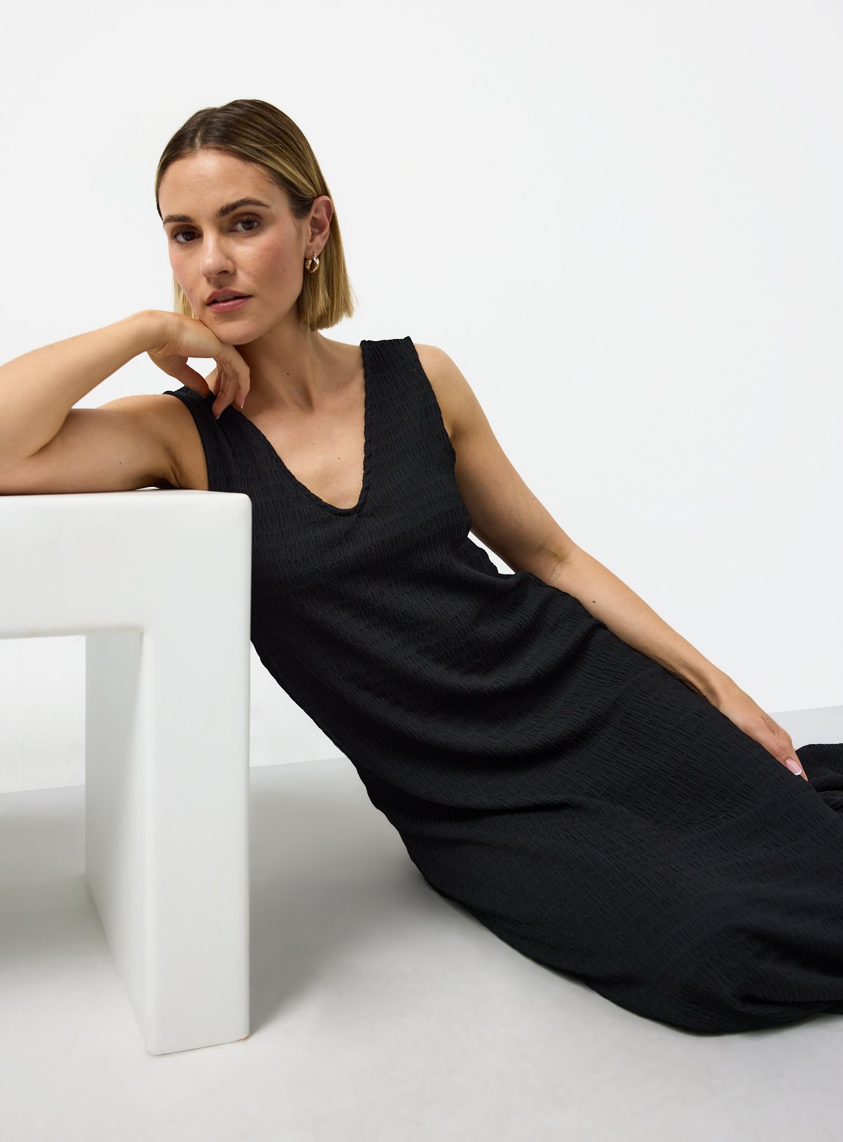 Jersey Maxi Pocket Dress 