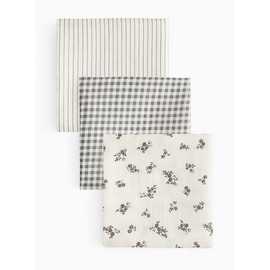 Mono Muslin Cloths 3 Pack One Size