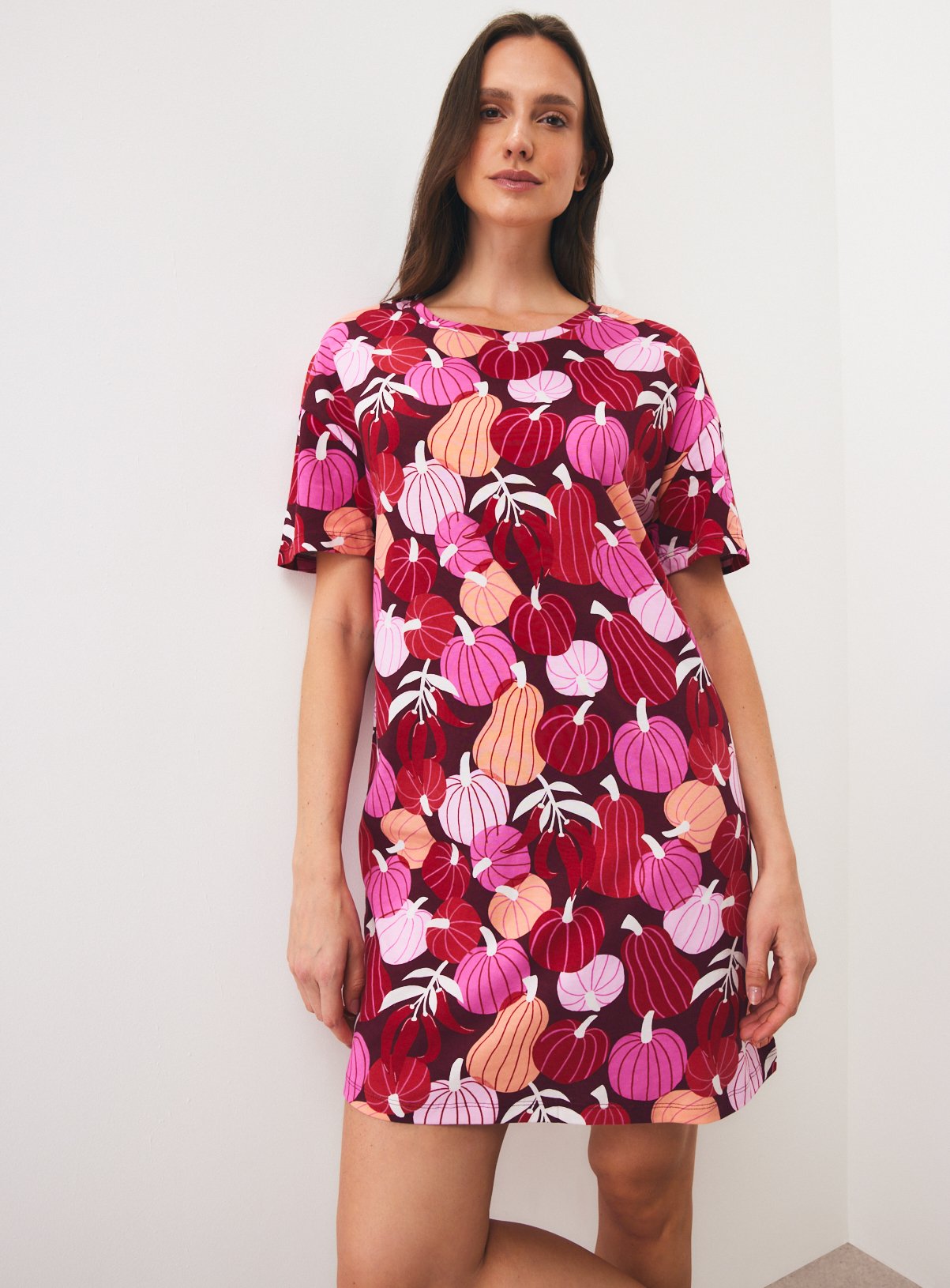 Pumpkin Print Sleep Tee 