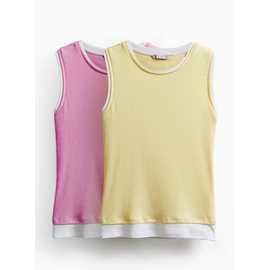 Mock Layer Vests 2 Pack