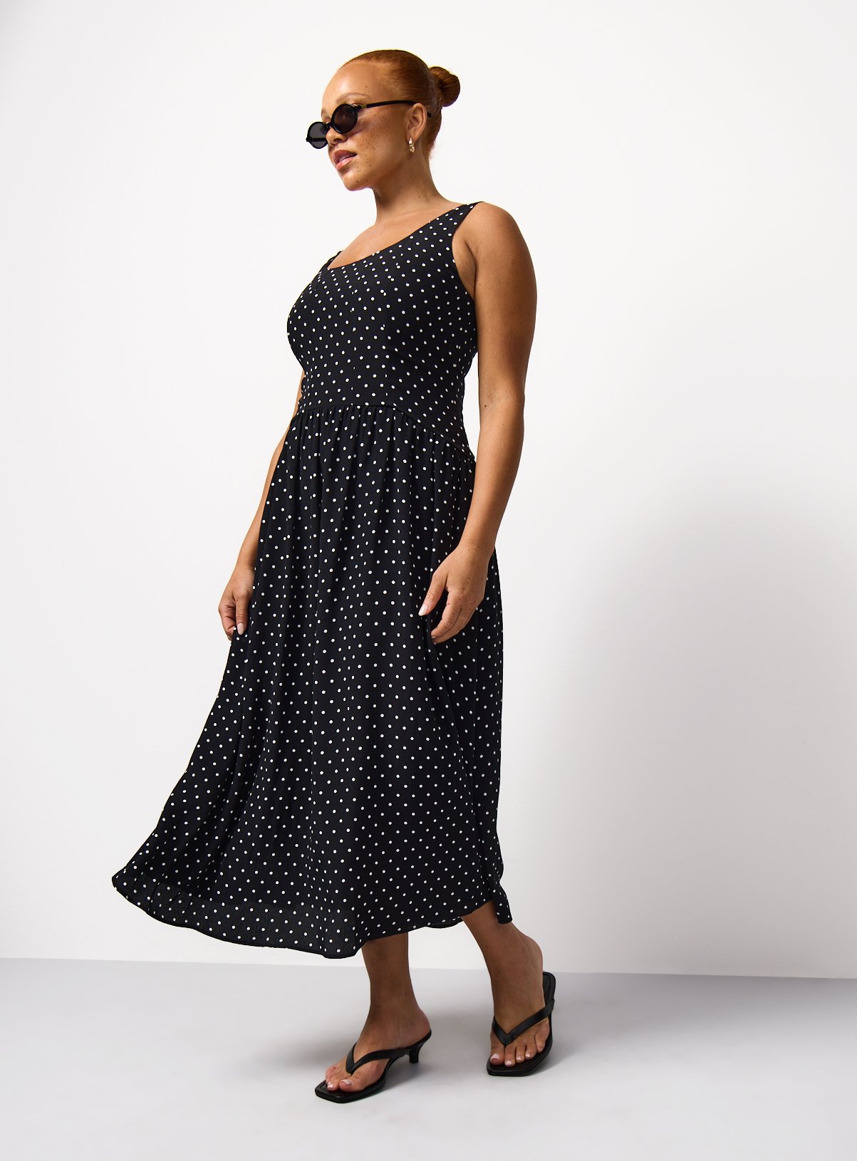 Waisted Corset Midaxi Dress 