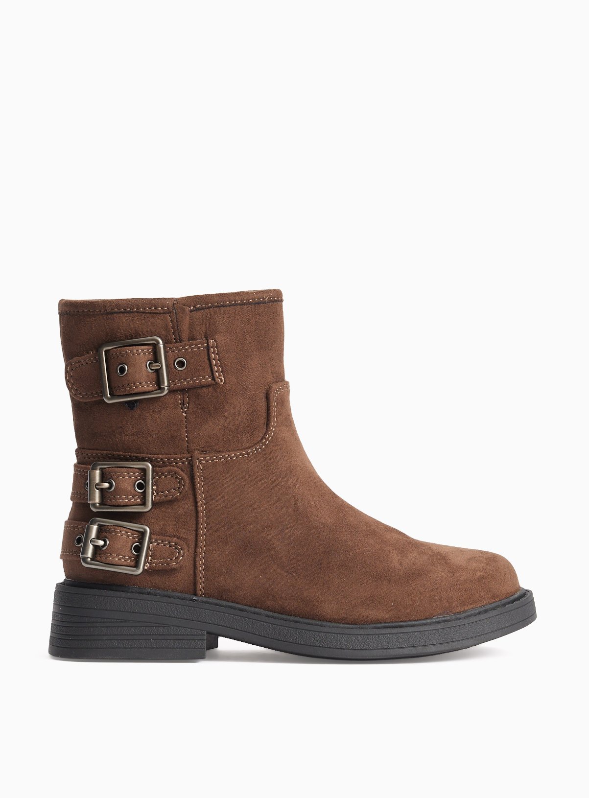 Brown Biker Boots 