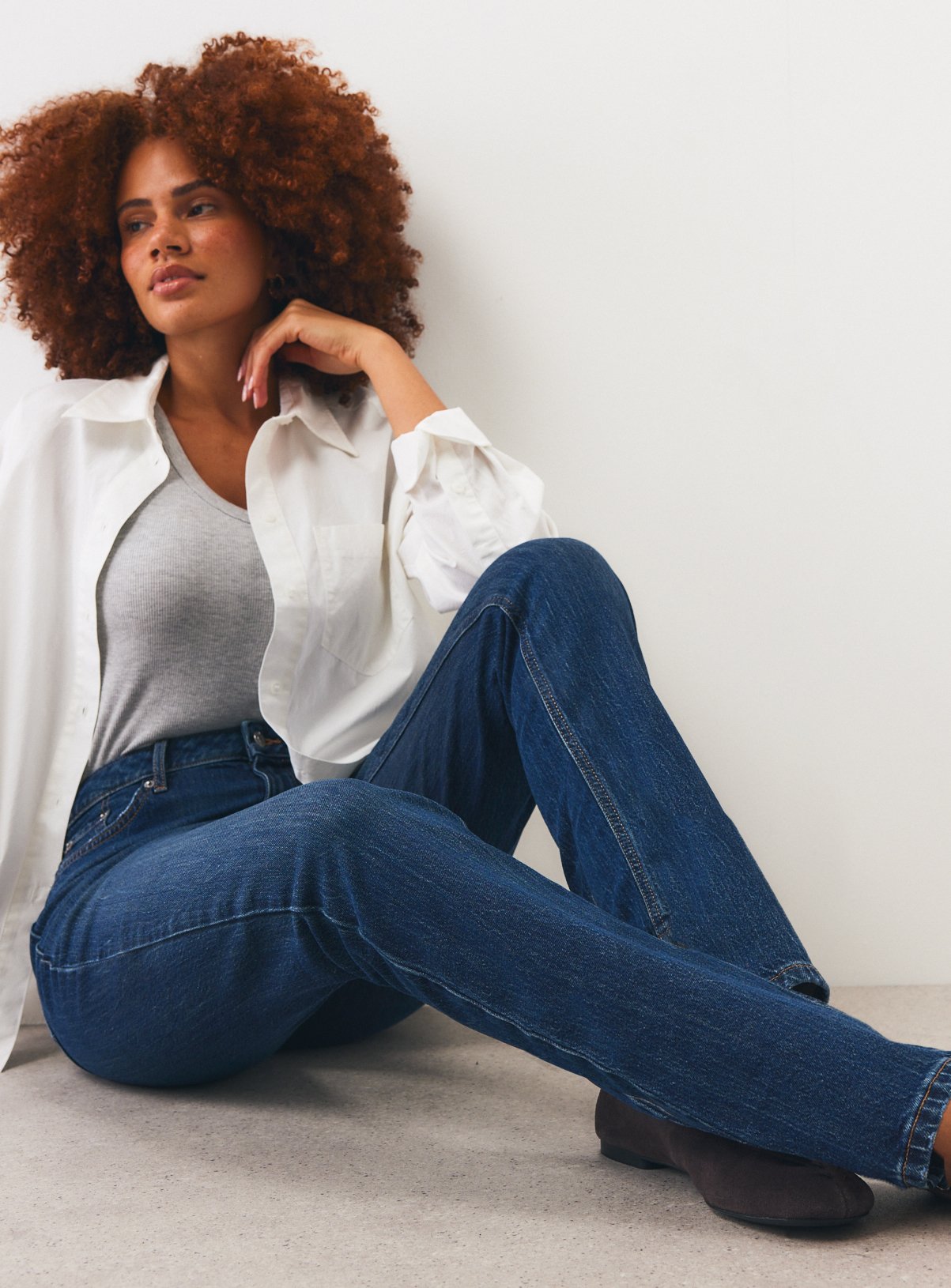 Dark Denim Slim Jeans 