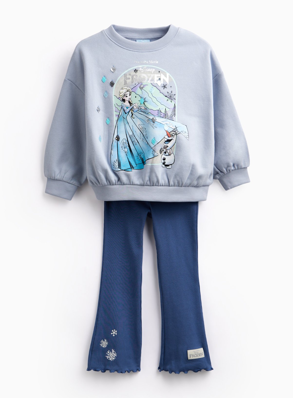 Disney Frozen Elsa & Olaf Sweatshirt & Flared Trousers Set 