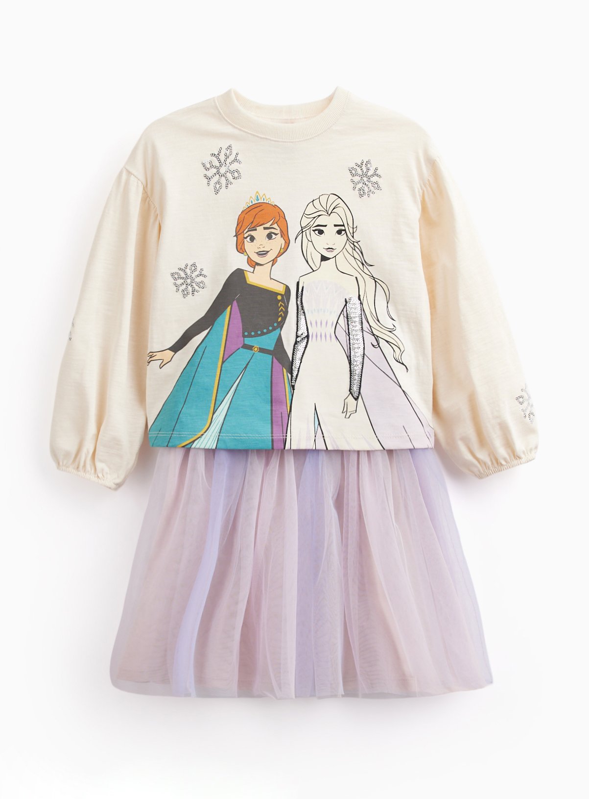 Disney Frozen Anna & Elsa Top & Tutu Set 