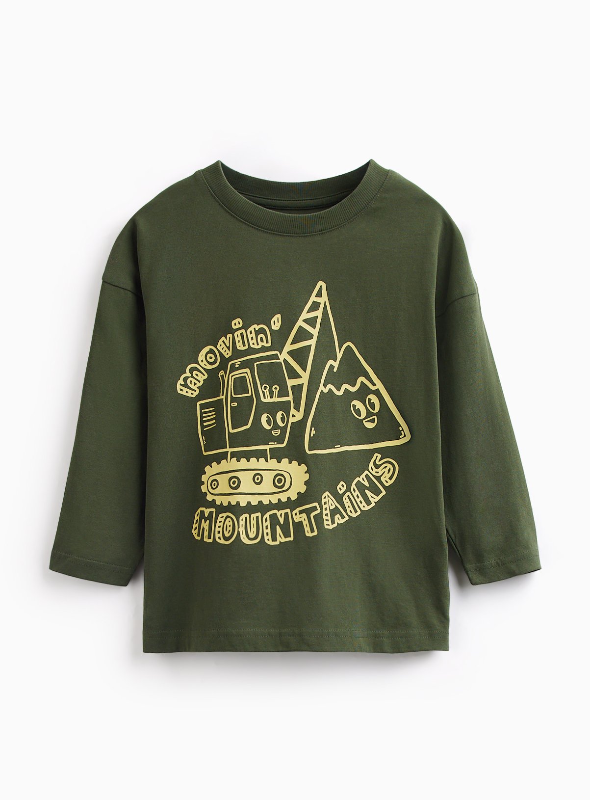 Movin Mountains Graphic Print T-Shirt 