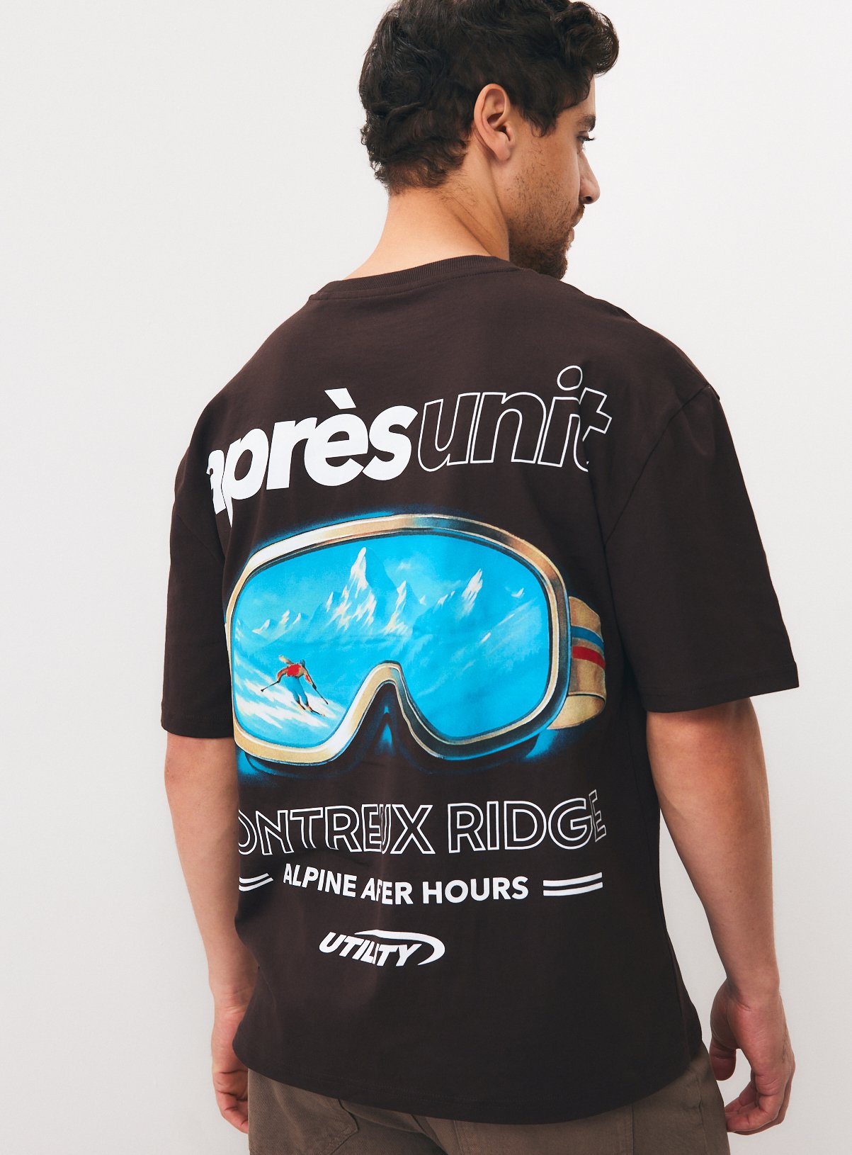 Brown Après Unit Relaxed Fit T-Shirt 