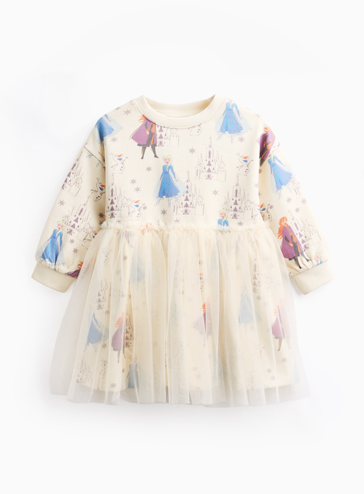 148313767 Cream Disney Frozen Tutu Dress 
