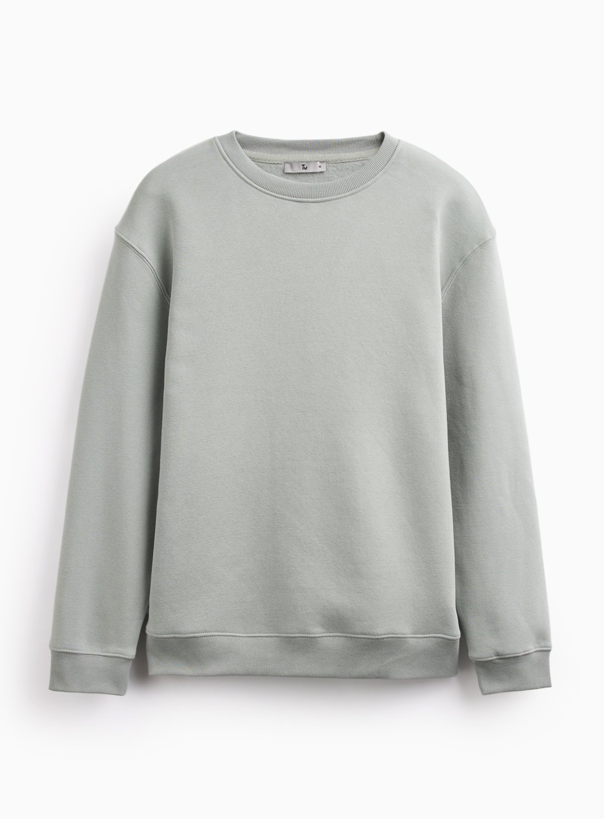 Pale Green Crewneck Sweatshirt 