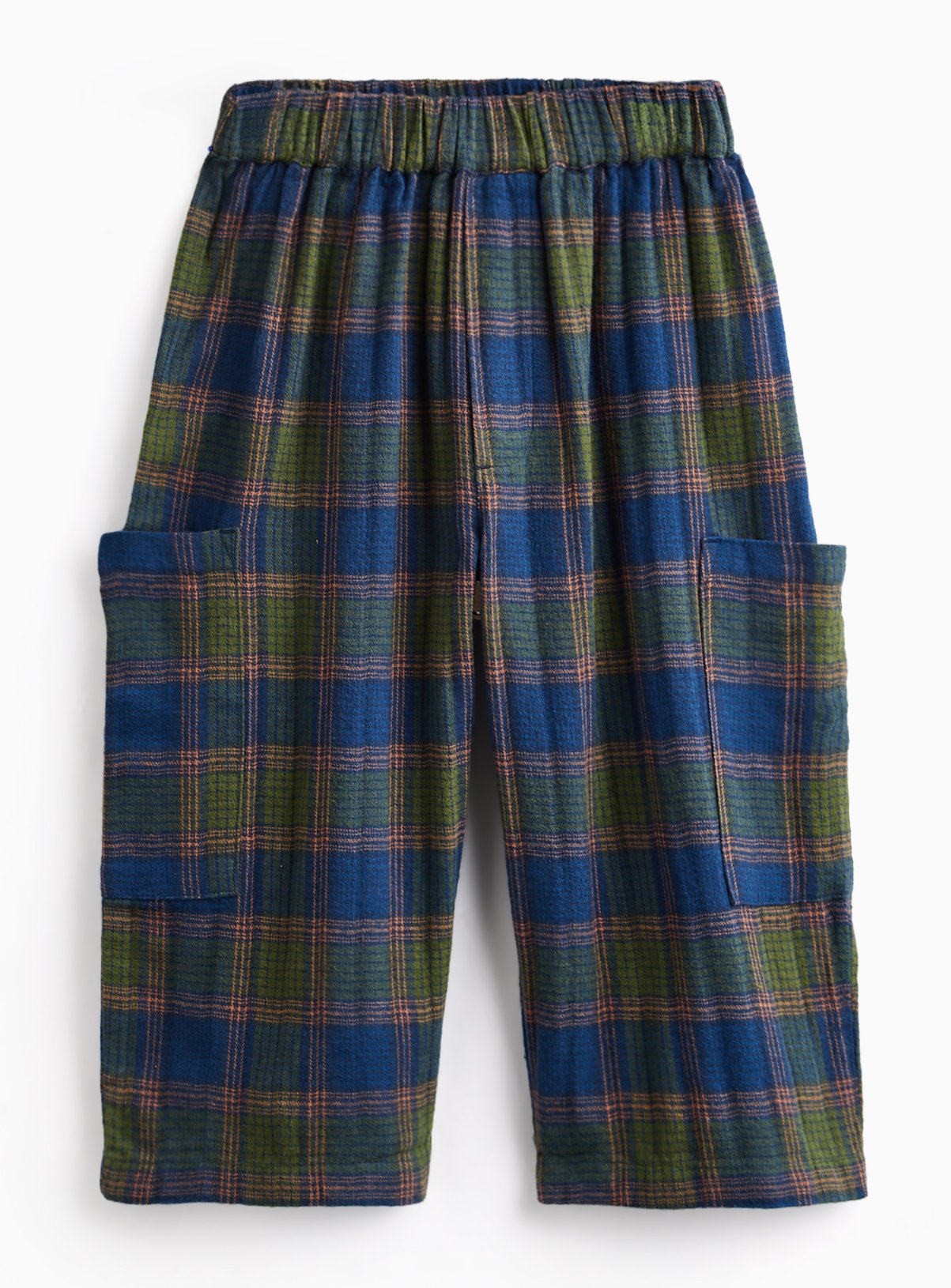 Check Cargo Trousers 